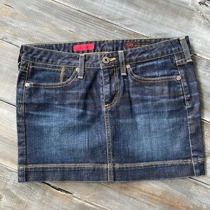 AG Jeans Denim Mini Skirt 2000’s Vibe